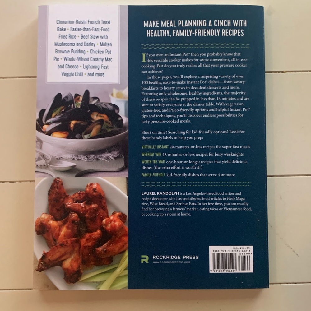 Instant Pot Cookbook - Picture 2 of 2